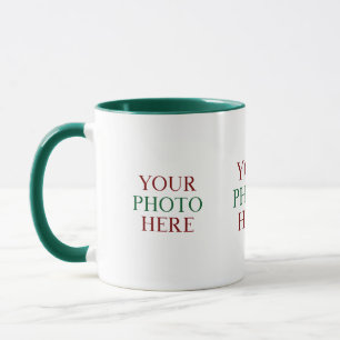 Customized Personalized 3 Photo DIY Coffee Mug