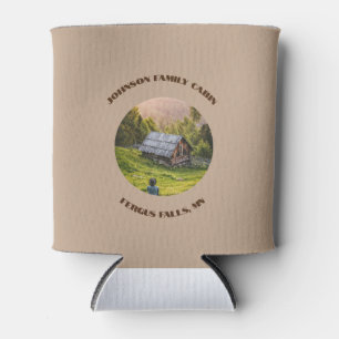 Customized Photo and Text Can Cooler Cabin