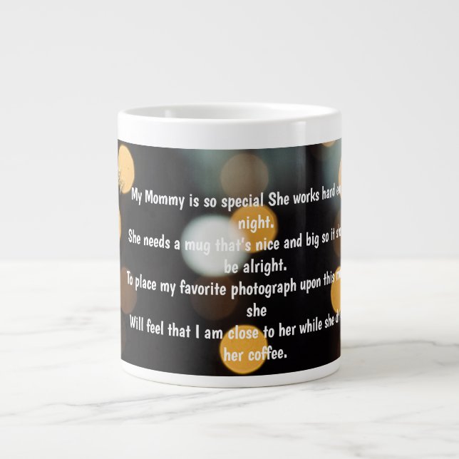 Customized Poem on Birthday Mug (Front)