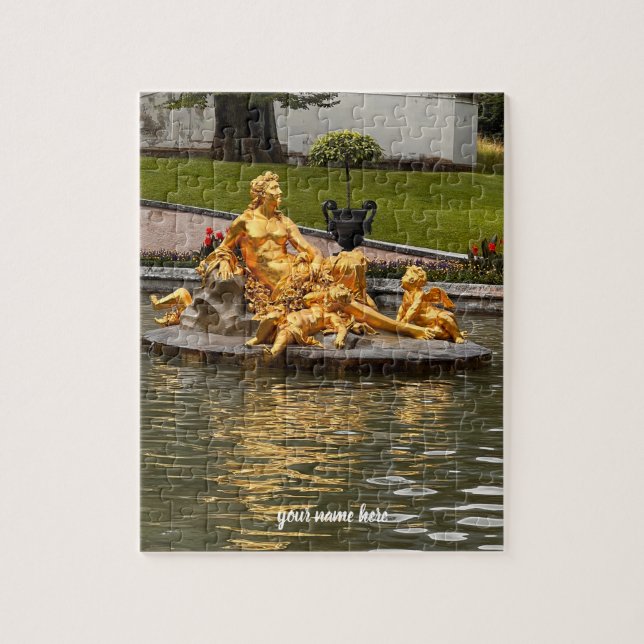 Customized Puzzle Linderhof Palace, Germany (Vertical)