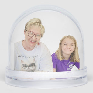 Customized snowglobe