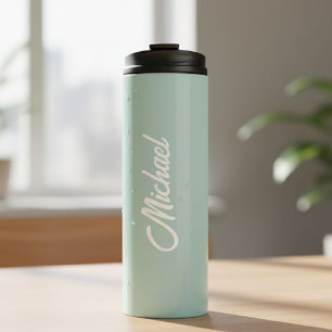 Customized thermal bottle   Water bottle with name