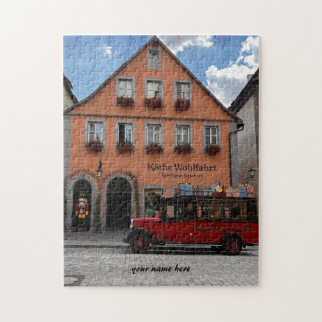 Customized travel Puzzle  of Germany (Vertical)
