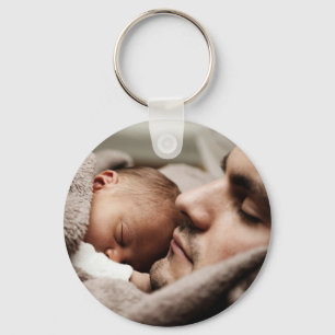 Customized Two Sided Photo Key Ring