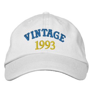Customized Vintage Embroidered Baseball Cap