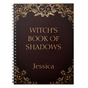 Customized Wicca Book Of Shadows Notebook