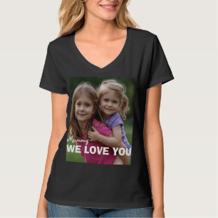Customized with 2 and text T-Shirt