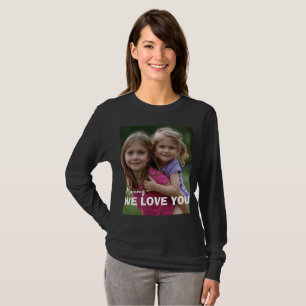 Customized with 2 and text T-Shirt