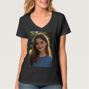 Customized with two photos T-Shirt