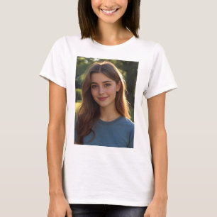 Customized with two photos T-Shirt