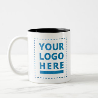 Customized Your Logo Here Create unique product Two-Tone Coffee Mug