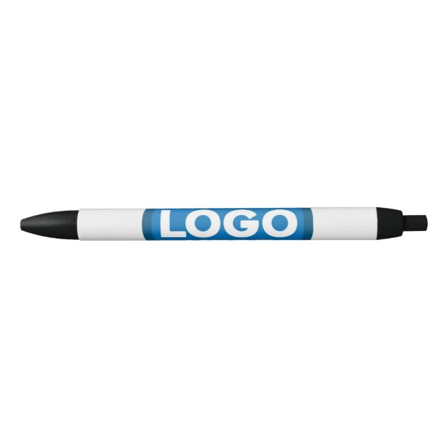 Customized Your Text or Logo Here  Black Ink Pen (Front)