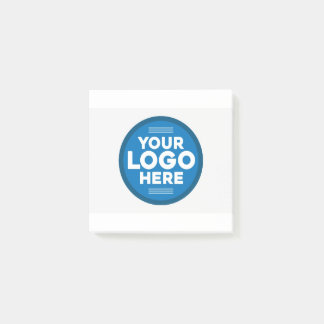 Customized Your Text or Logo Here Post-it Notes