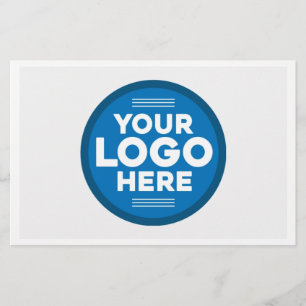 Customized Your Text or Logo Here Stationery