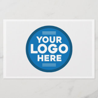 Customized Your Text or Logo Here Stationery