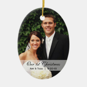 CustomKathy     First Christmas Photo Ornament