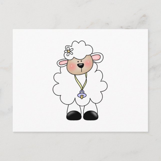 CUSTOMLAMBBLUE POSTCARD (Front)