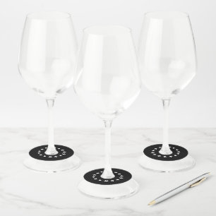 Customp Wine Glass Tags