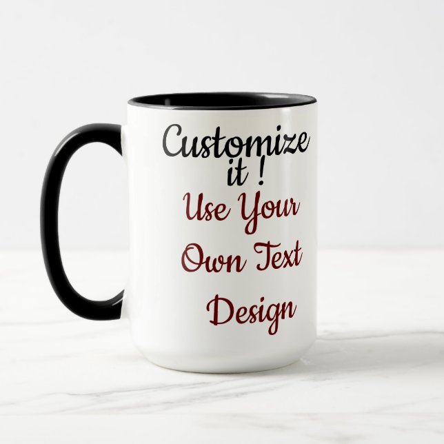 Custum Mug (Left)