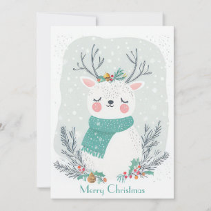Cut and festive Holiday Greeting Card