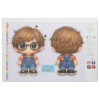 Cut and Sew - kids beginner sewing project Fabric