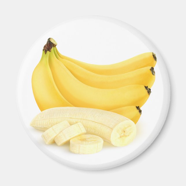Cut banana bunch magnet (Front)