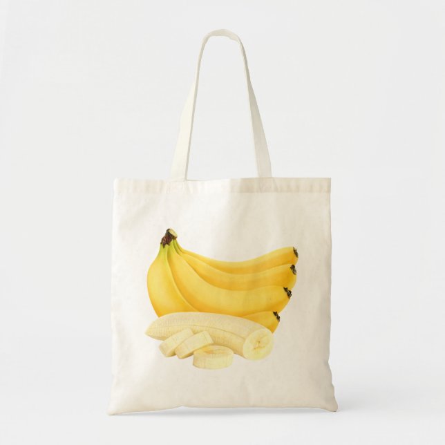 Cut banana bunch tote bag (Front)