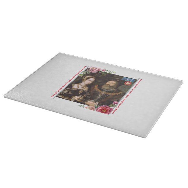 Cut-Board 1 White(House of Tudor)RFPMDesigns©️2024 Cutting Board (Corner)