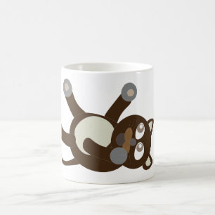 cut cat Mug