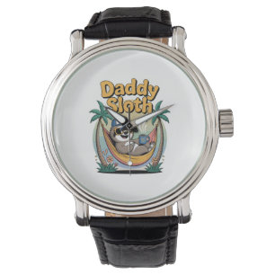 Cut Daddy Sloth Father Watch