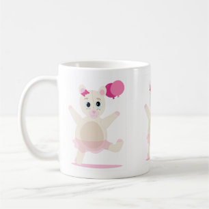 cut girl bear Mug