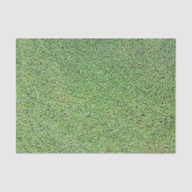Cut Grass Lawn Tissue Paper (Front)