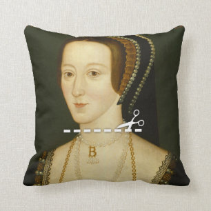 Cut Here - Anne Boleyn Cushion