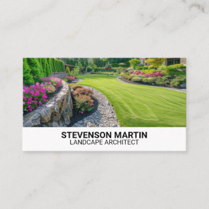Cut Landscaping   Backyard Business Card