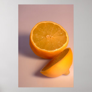 Cut Lemon Poster