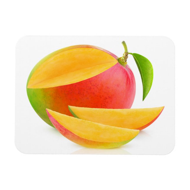 Cut mango magnet (Horizontal)