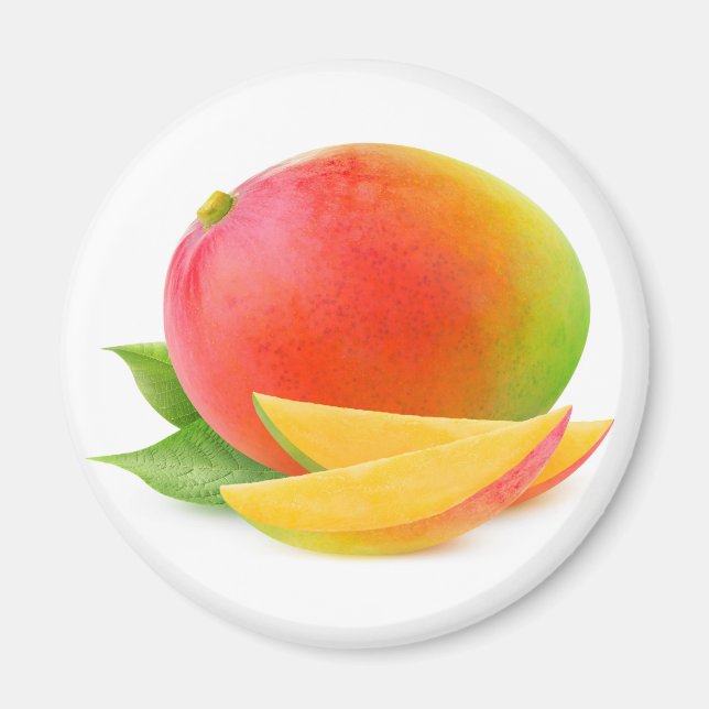 Cut mango magnet (Front)