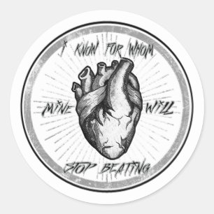 Cut me Open V2 Classic Round Sticker