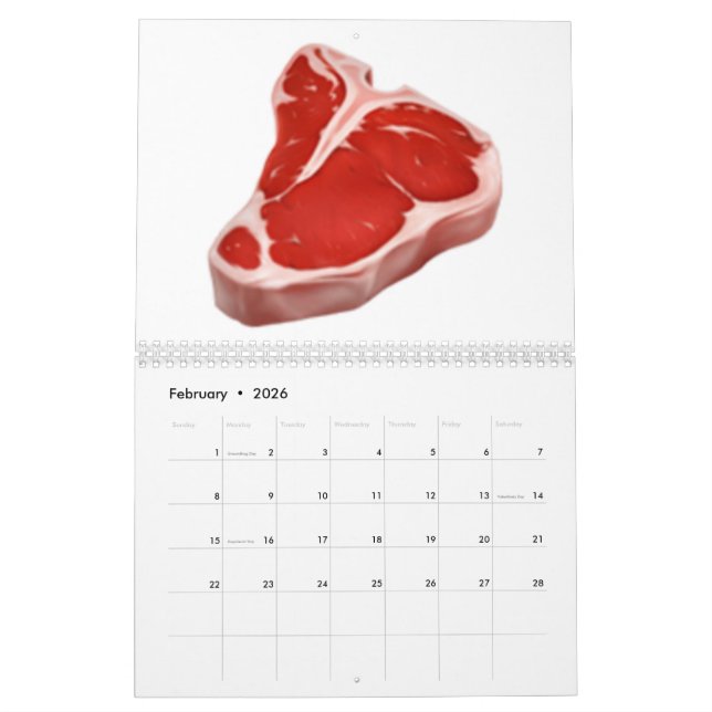Cut of Meat - Emoji Calendar (Feb 2026)