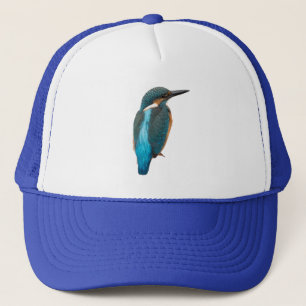 Cut out of a Kingfisher Trucker Hat