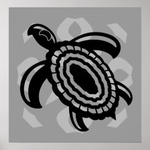 Cut Out Turtle Posters