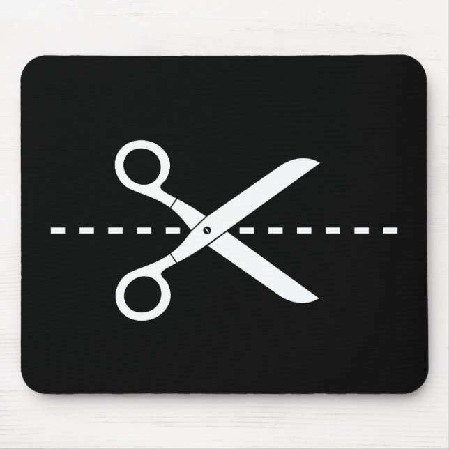 Cut & Paste Pictogram Mousepad (Front)