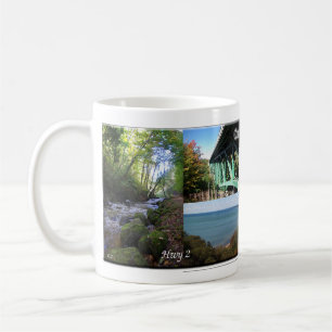Cut River Bridge mug