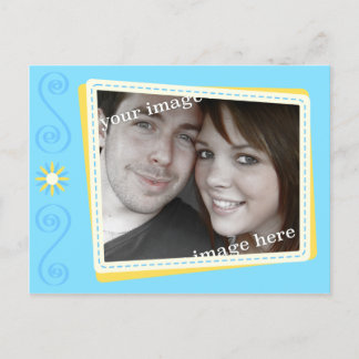 Cut Scrapbook Save the Date Post Card Invite