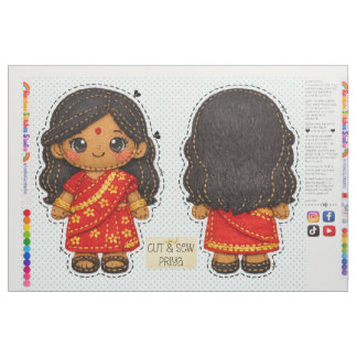Cut & Sew plushie kids sewing for beginners Fabric