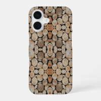 Cut Tree Branch Logs Stacked Pattern Photograph