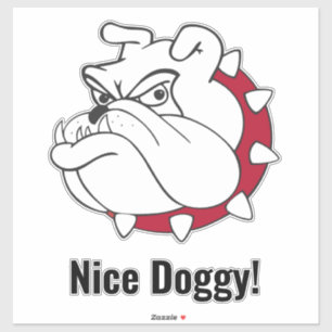 Cut Vinyl Sticker - Nice Doggy