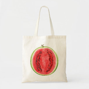 Cut watermelon tote bag