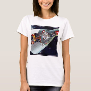 Cutaway A Two-Person Gemini Spacecraft In Flight. T-Shirt