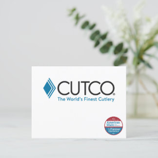 Cutco customer contact postcard